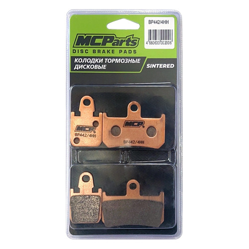 MCP Тормозные колодки аналог FA442/4HH (SINTERED)