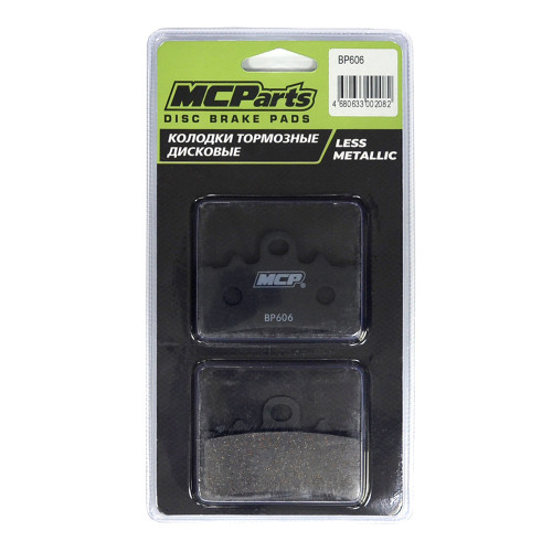 MCP Тормозные колодки аналог FA606 (LESS METALLIC)