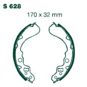 EBC Тормозные колодки барабанный тормоз