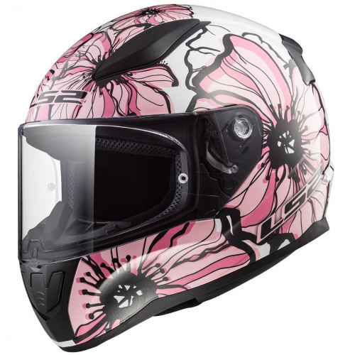 LS2 Мотошлем FF353 RAPID POPPIES