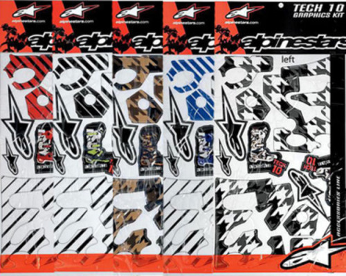 ALPINESTARS Наклейка DIE-CUT ALPINESTAR M серый