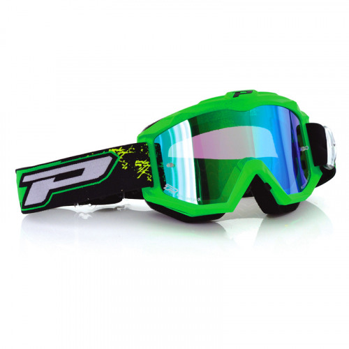 PROGRIP Маска / очки кроссовые RACE LINE 3204 + MULT. LENS-FLUO