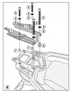 GIVI Крепление кофра CF MOTO 800 MT (2022)