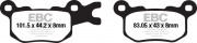 EBC Тормозные колодки карбон