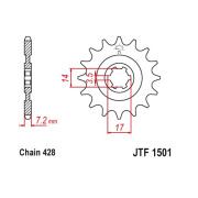 JT Звезда цепного привода JTF1501.14