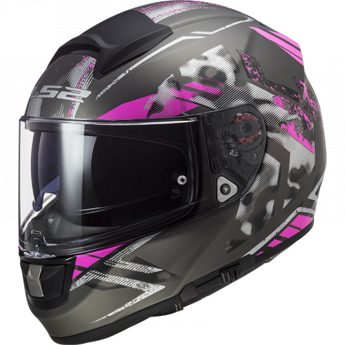 LS2 Мотошлем FF397 VECTOR FT2 STENCIL