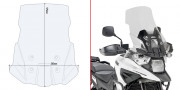 GIVI Стекло ветровое SUZUKI VSTROM 1050 (20-21)
