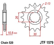 JT Звезда цепного привода JTF1579.15
