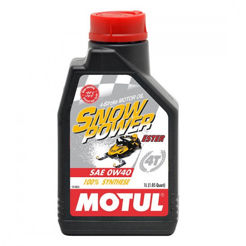 MOTUL Мотор\масло Snowpower 4T 0W40 1л