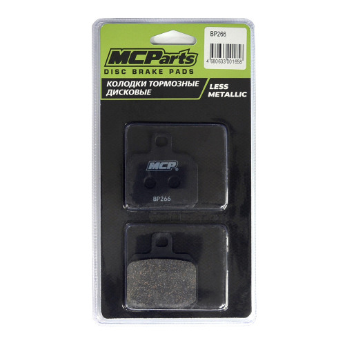 MCP Тормозные колодки аналог FA266 (LESS METALLIC)