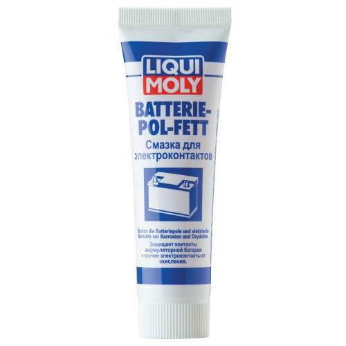 LIQUI  MOLY Смазка д/электроконтактов Batterie-Pol-Fett(0.05кг)