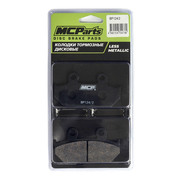 MCP Тормозные колодки аналог FA124/2 (LESS METALLIC)