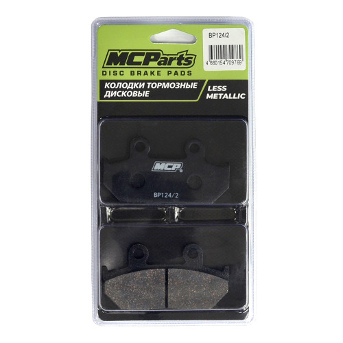 MCP Тормозные колодки аналог FA124/2 (LESS METALLIC)