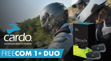 Плюс один. CARDO Мотогарнитура FREECOM 1+ DUO