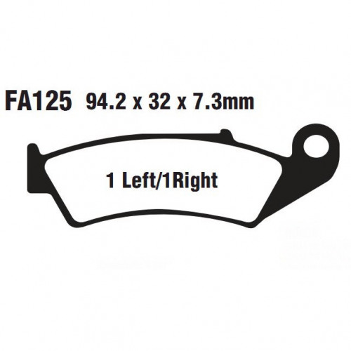 EBC Тормозные колодки органические