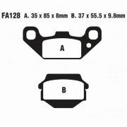 EBC Тормозные колодки для Эндуро и кросса