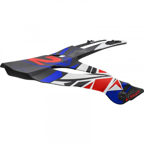 LS2 козырек LS2 MX437 PEAK STRONG WHITE BLUE RED