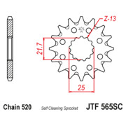 JT Звезда цепного привода JTF565.14SC