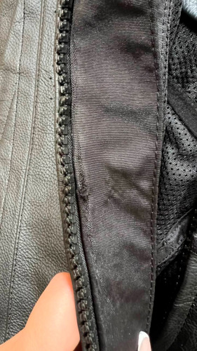 ALPINESTARS Мотокуртка кожаная FASTER V2 LEATHER JACKET (Повреждение внутренней поверхности)