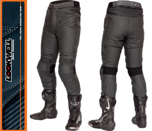 LOOKWELL Мотобрюки кожаные REEF