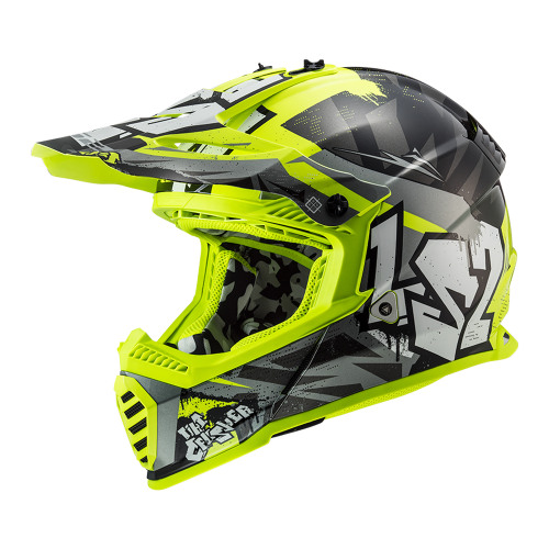 LS2 Мотошлем MX437 FAST II MINI CRUSHER