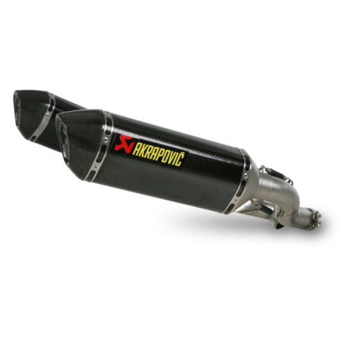 AKRAPOVIC SU GSX-R 1000 Комплект глушителей карбон