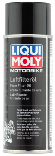 LIQUI  MOLY Масло д/пропитки возд.фильтров (спрей) Motorbike Luft Filter Oil (0,4л)