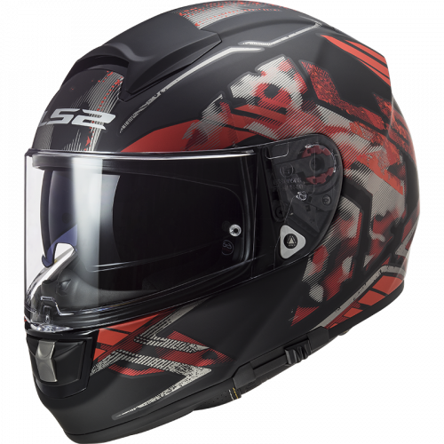 LS2 Мотошлем FF397 VECTOR FT2 STENCIL