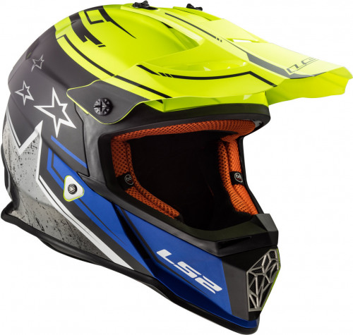 LS2 Мотошлем MX437 FAST CORE