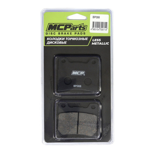 MCP Тормозные колодки аналог FA088 (LESS METALLIC)