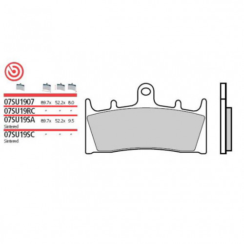 BREMBO Тормозные колодки