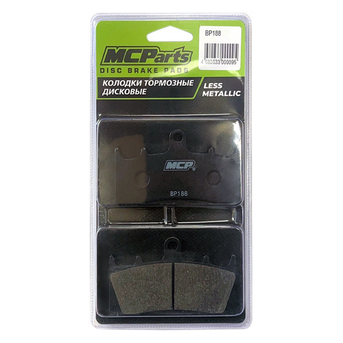 MCP Тормозные колодки аналог FA188 (LESS METALLIC)