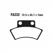 EBC Тормозные колодки синтетические для квадроциклов