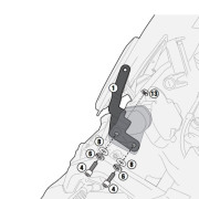 GIVI Крепление для стекла D5108B