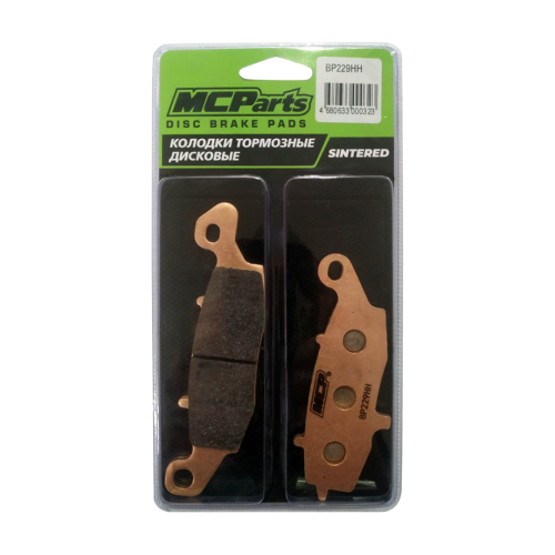 MCP Тормозные колодки аналог FA229HH (SINTERED)