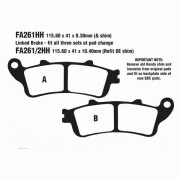 EBC Тормозные колодки синтетические