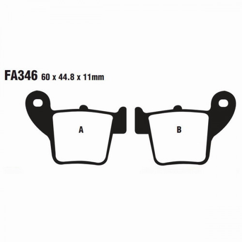 EBC Тормозные колодки органические