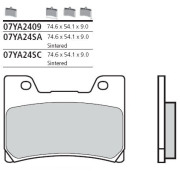 BREMBO Тормозные колодки