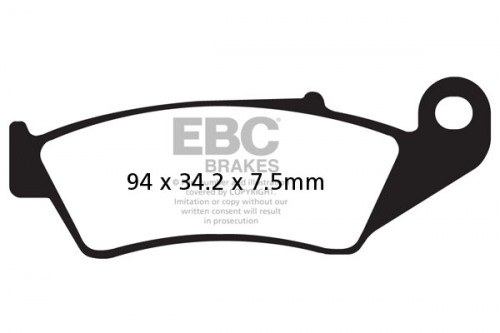 EBC Тормозные колодки для Эндуро и кросса