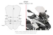 GIVI Стекло ветровое BENELLI TRK502 (2017)