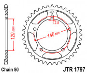 JT Звезда цепного привода JTR1797.41