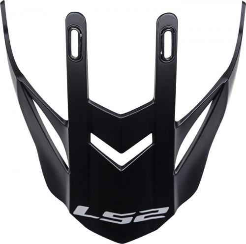 LS2 Козырек на MX437 GLOSS BLACK