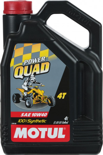MOTUL Мотор\масло Power Quad 4T 10W40 4л