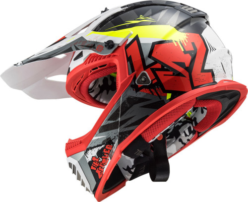 LS2 Мотошлем MX437 FAST CRUSHER