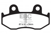 EBC Тормозные колодки органические для скутера