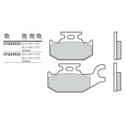 BREMBO Тормозные колодки
