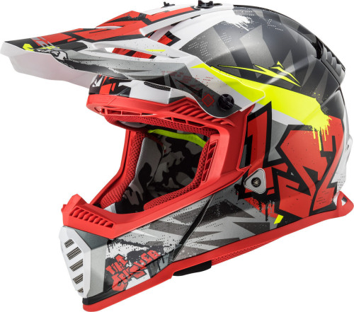 LS2 Мотошлем MX437 FAST CRUSHER