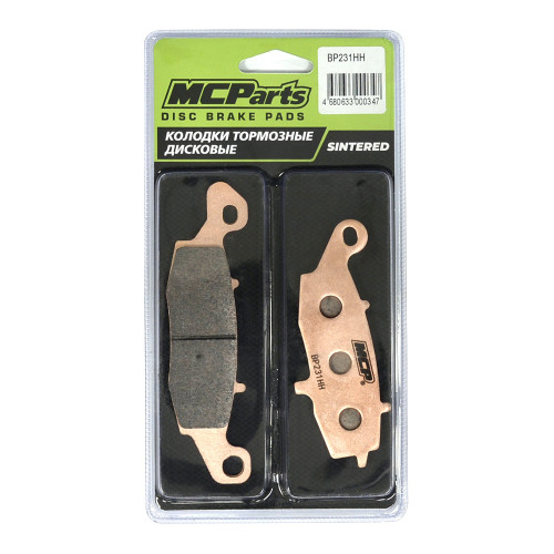 MCP Тормозные колодки аналог FA231HH (SINTERED)
