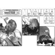 GIVI Крепеж ветрового стекла Yamaha FZ6/FZ6 600 Fazer (04-06)