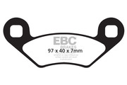 EBC Тормозные колодки синтетические для квадроциклов